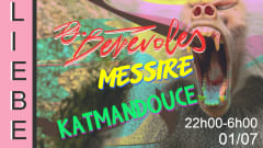 (GRATUIT) DJ Bénévoles invitent Messire et Katmandouce cover