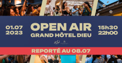 REPORT AU 08/07 - OPEN AIR GEANT - COUR DU GRAND HOTEL DIEU cover