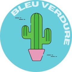 bleu verdure