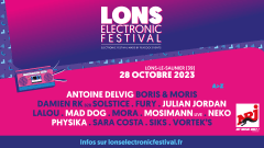 Lons Electronic Festival 2023 cover