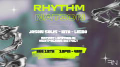 Rhythm Nation: Jason Solis, KITA, Liebo cover
