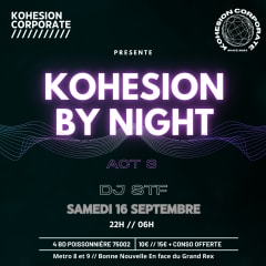 KOHESION BY NIGHT ACT3 cover