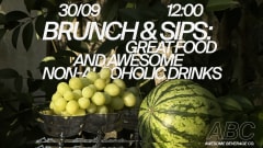 Brunch & Sips: Great Food And Awesome Non-Alcoholic Drinks cover