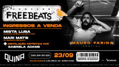 FREE BEATS showcase no GALPÃO QUINA cover