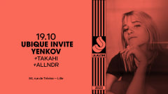 SLALOM : UBIQUE invite Yenkov • Takahi • Allndr cover