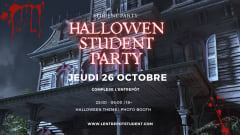 Halloween Student Party - Jeudi 26 Octobre cover