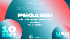 SYMBOL : 5th anniversary | UBU | Pegassi & more cover