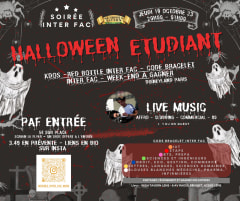 Interfac Halloween Etudiant cover