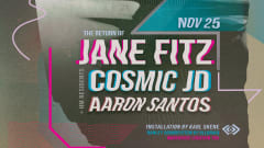 Hypnotic Mindscapes: Jane Fitz, Cosmic JD, Aaron Santos cover