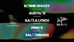 SUPERSTRUCTRE invite Bonnie Spacey, Austher & More cover