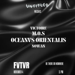 UNTITLED presents OCEANVS ORIENTALIS & M.O.S cover