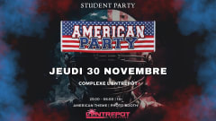 American Student Party : Jeudi 30 Novembre cover