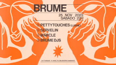 BRUME com Pettytouches cover