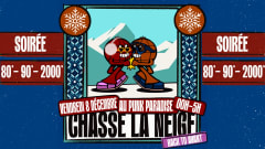 CHASSE LA NEIGE by BACK TO AVANT cover