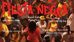 Primeira edição FIESTA NEGRA 08|12 - Reguetón, Cumbia, RKT cover