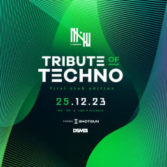 TRIBUTE OF TECHNO CLUB EDITION #1 @ NADA club | Lisbon no cover