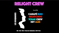 Relight Crew x Les Disquaires cover