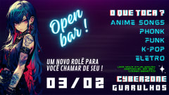 CYBERZONE ANIME GEEK - GUARULHOS - OPENBAR cover