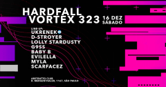 Vortex 323 x Hard Fall em conexão dos multiversos cover