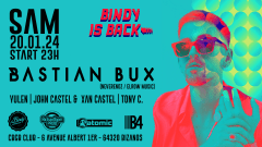 Bindy Is Back - Bastian Bux (Neverendz / Elrow Music) cover