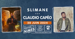 SLIMANE + CLAUDIO CAPEO - FESTIVAL DE NIMES 2024 cover