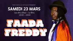 Faada Freddy au Arts d’Azur du Broc cover