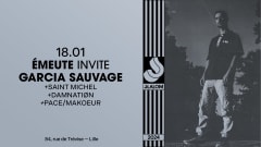 SLALOM : Émeute invite Garcia Sauvage • Damnatiøn... cover