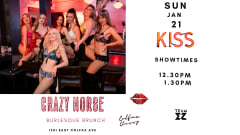Crazy Horse Burlesque Brunch - KISS cover