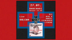 TIQ - VOLCAN live - Objetrouvè_record release party cover