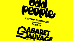 ODD PEOPLE : Hadone B2B Kettama (All night long) cover