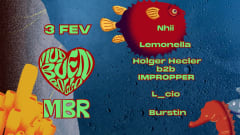 MBR 25: Nhii, Lemonella, Holger Hecler e L_cio  | 03/Fev cover