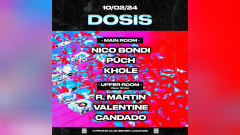 DOSIS KLUB (2IS) W: NICO BONDI/PÜCH/KHOLE/VALENTINE/CANDADO cover