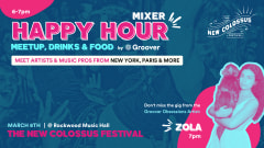 Happy Hour Mixer by Groover | New Colossus Festival cover