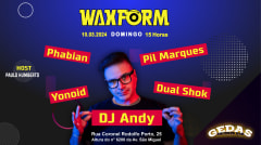 WAXFORM COM DJ ANDY + PIL MARQUES cover