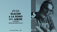 SLALOM : La Sono inv. Airod • ANSWR • BOUMS B2B PAULY cover