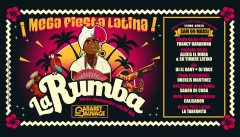 La Rumba ¡ Mega Fiesta Latina !  09 Mars 2024 cover