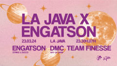 ENGATSON X LA JAVA : DMC, Team Finesse, Strike & Zucco cover