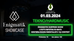 ENIGMATIK SHOWCASE AT UNDERGROUND cover