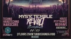 MYSTIC TEMPLE : REVOLT cover