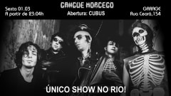 Bauhaus apresenta GANGUE MORCEGO no GARAGE! Abertura: CUBUS! cover