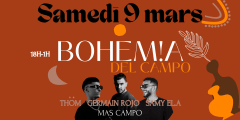 BOHEM!A  DEL  CAMPO cover