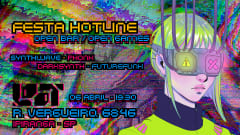 FESTA HOTLINE - OPEN BAR & GAMES cover