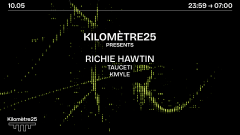 KILOMETRE25 PRESENTS : Richie Hawtin, Tauceti & Kmyle cover