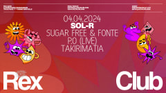 SOL-R : SUGAR FREE & FONTE, P.O (Live), TAKIRIMATIA cover