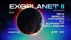 RAR X COSMIC : EXOPLANET #2 [RAVE TO UPTEMPO] cover