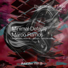 Amsterdam Techno Sessions w/ Minimal Default & Marco Ramos cover