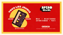 Apero 90's-00's - Jeudi 14 Mars 2024 cover