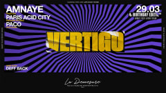 Vertigo: Amnaye, Paris Acid City, Paco cover