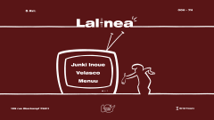 Lalinea : Junki Inoue, Velasco, Menuu cover