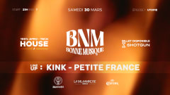 BNM : Kink - Petite France - La Salamandre Strasbourg cover